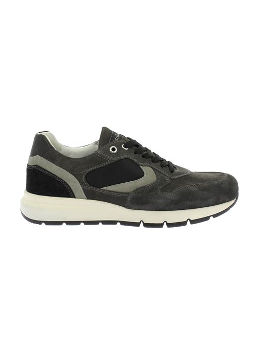 sneakers da uomo in camoscio grigio NERO GIARDINI | I400420U105